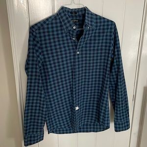 J Crew Slim Men’s Flex Button Down Shirt Size Small